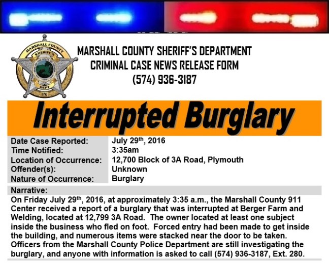 Burglary News