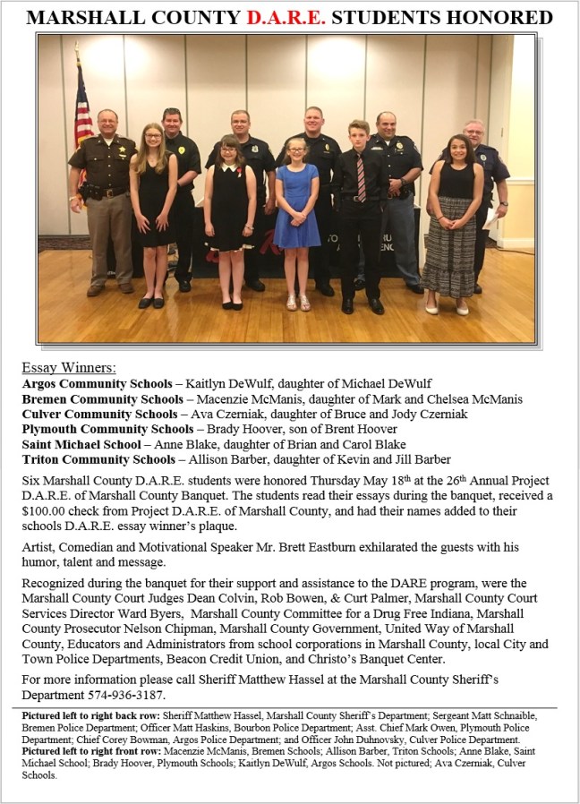 DARE News Release 5-22-17